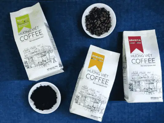 giá cà phê robusta 1 kg hạt rang mộc