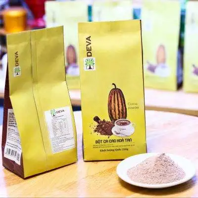 bột cacao hòa tan 3 trong 1 deva food - loại 250g 1