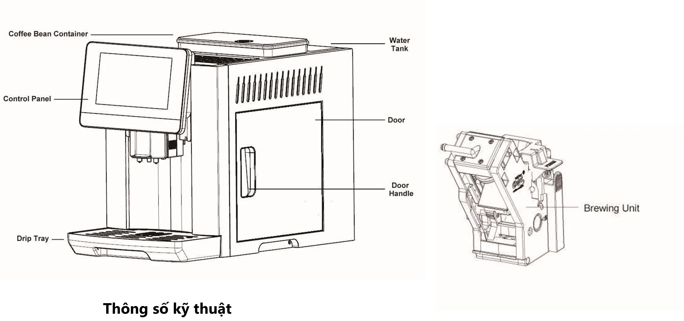 máy pha cà phê de25 s9 8 thong số máy pha cafe tự dộng deva 25 s9