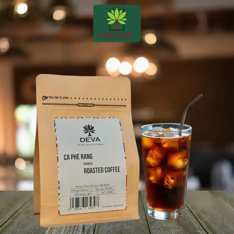 CÀ PhÊ SẠch Arabica 250gr Rang Light